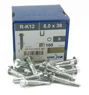 Samorezná skrutka R-K12 REISSER 8,0x38 Samorezná skrutka R-K12 REISSER 8,0x38