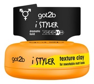 got2b Istyler texture clay Íl na vlasy 75 ml got2b Istyler texture clay Íl na vlasy 75 ml
