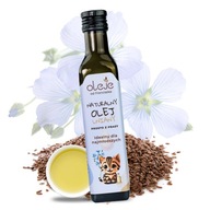 Ľanový olej REAL lisovaný za studena bez konzervantov 250 ml čerstvý Ľanový olej REAL lisovaný za studena bez konzervantov 250 ml čerstvý