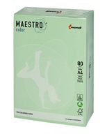 Kopírovací papier do tlačiarne A4 80g zelený MAESTRO Kopírovací papier do tlačiarne A4 80g zelený MAESTRO