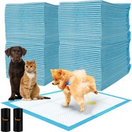 Hygienická podložka pre psov 60x90cm 100 ks. + silné vrecká na exkrementy