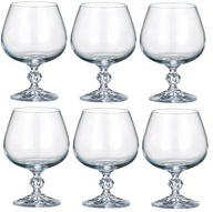 BOHEMIA Sada 6 ks pohárov na koňak 250 ml BOHEMIA Sada 6 ks pohárov na koňak 250 ml