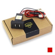 OEM nabíjačka do auta 2x USB VW T4 - RED Light OEM nabíjačka do auta 2x USB VW T4 - RED Light