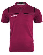 SIENA - Rozhodcovská košeľa s krátkym rukávom-ružová;XL
