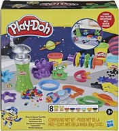 PLAY DOH CASTRYLINE COSMIC mars space 8 tubes