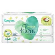 Pampers Pure Coconut obrúsky 3 x 42 kusov