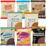VEGÁNSKE COOKIES BEZ CUKRU ZMES CHUTÍ 8x50G 400G VEGÁNSKE COOKIES BEZ CUKRU ZMES CHUTÍ 8x50G 400G