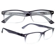 okuliare plus +1 čierny transparent flex 248B RG8