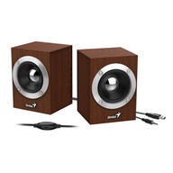 Reproduktory Genius SP-HF280, 2.0, 6W, hnedé, nastaviteľné Reproduktory Genius SP-HF280, 2.0, 6W, hnedé, nastaviteľné