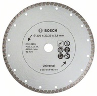 BOSCH Turbo diamantový kotúč 230mm BETÓNOVÁ TEHLA BOSCH Turbo diamantový kotúč 230mm BETÓNOVÁ TEHLA