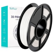 SUNLU FILAMENT 1,75 mm 0,5 kg BIELE BIELA ​​TPU GUMA