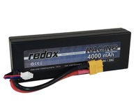 LI-PO BATÉRIA 7,4V 2S 4000mAh 140A 35C REDOX HC