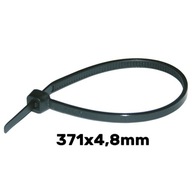 Sťahovacie pásky 371 x 4,8 mm UV čierna HAUPA 100 ks Sťahovacie pásky 371 x 4,8 mm UV čierna HAUPA 100 ks