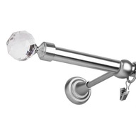 Jednoduchá záclonová tyč SPLASH 19 mm Kovová 140 cm Jednoduchá záclonová tyč SPLASH 19 mm Kovová 140 cm