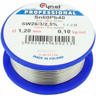 CÍN NA SPÁJKOVANIE TADIVOM, SPOJIVO 100G 1,2MM CÍN NA SPÁJKOVANIE TADIVOM, SPOJIVO 100G 1,2MM