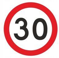 Značka B-33 rýchlostný limit. do 30 km/h 400 I gen