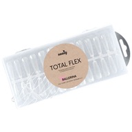 Tipy na predlžovanie nechtov transparentné TOTAL FLEX balerína Naaily Tipy na predlžovanie nechtov transparentné TOTAL FLEX balerína Naaily