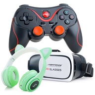 VR 3D OKULIARE SO SLÚCHADLAMI + DIAĽKOVÝ OVLÁDAČ VR 3D OKULIARE SO SLÚCHADLAMI + DIAĽKOVÝ OVLÁDAČ