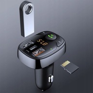 Auto FM transmitter S-15 USB typ C nabíjačka