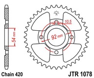 JT JTR1078,60 ZADNÉ OZUBENÉ KOLO JT JTR1078,60 ZADNÉ OZUBENÉ KOLO