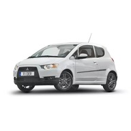 Bočné lišty Mitsubishi Colt 3D 2008-12 Bočné lišty Mitsubishi Colt 3D 2008-12