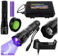 VÝKONNÁ taktická LED baterka Cree XPE 300m UV Klima VÝKONNÁ taktická LED baterka Cree XPE 300m UV Klima