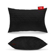 ANTALERGICKÝ VANKÚŠ 50X70cm NA SPANIE NA Zips, PREŠÍVANÝ, ČIERNA Z POĽSKA ANTALERGICKÝ VANKÚŠ 50X70cm NA SPANIE NA Zips, PREŠÍVANÝ, ČIERNA Z POĽSKA