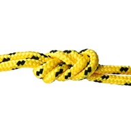 Polypropylénové lano 20mm Spletené ŽLTÉ 20m Polypropylénové lano 20mm Spletené ŽLTÉ 20m