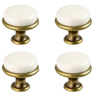 4x PORCELÁNOVÝ NÁBYTOK GOMBÍK NÁBYTKOVÁ ÚCHYTKA SKRIŇOVÁ ZÁSUVKA PORCELÁN 4x PORCELÁNOVÝ NÁBYTOK GOMBÍK NÁBYTKOVÁ ÚCHYTKA SKRIŇOVÁ ZÁSUVKA PORCELÁN