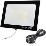 Halogénová reflektorová LAMPA LED FLOODLIGHT CCD 100W 11000lm + KÁBEL so zástrčkou