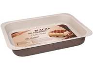 SNB PLECH NA PEČIVO 36X26X6 CM CAFFE CREME PL SNB PLECH NA PEČIVO 36X26X6 CM CAFFE CREME PL