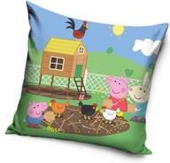 PEPPA PIG VANKÚŠ JASIEK 40x40 + VLOŽKA PEPPA PIG VANKÚŠ JASIEK 40x40 + VLOŽKA