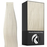 Prírodné vlasy 10 sendvičov sendviče neviditeľné pásky Tape On 4 cm 50 cm Prírodné vlasy 10 sendvičov sendviče neviditeľné pásky Tape On 4 cm 50 cm
