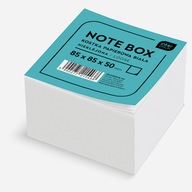 Kocka na notebook 8,5x8,5x5 Interprint biela nelepená