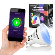 MULTICOLOR GU10 LED ŽIAROVKA 5W 400lm NW WW CW RGB CCT Wi-Fi TUYA SMART MULTICOLOR GU10 LED ŽIAROVKA 5W 400lm NW WW CW RGB CCT Wi-Fi TUYA SMART