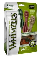 Whimzees, hryzátka v tvare kefky, S, 24 str Whimzees, hryzátka v tvare kefky, S, 24 str