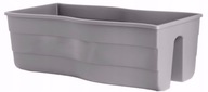 Balustráda balkónový box wave 60 platina Balustráda balkónový box wave 60 platina