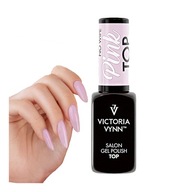 Hybridný lak na nechty Victoria Vynn Top No Wipe Pink