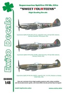 EXITO ED 48005 1:48 Sweet Four Teens Spitfire Mk XIVe