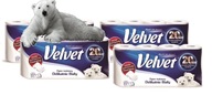 VELVET 3-vrstvový toaletný papier 4x8 roliek VELVET 3-vrstvový toaletný papier 4x8 roliek