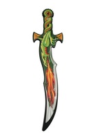 Fantasy meč drak bojovník rytier EVA pena