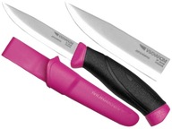 Morakniv sprievodný nôž z ružovej nehrdzavejúcej ocele (S)