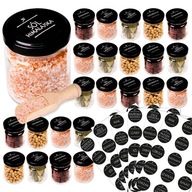75x ETIKETY na korenie + 24x 130ml POHÁRKY 75x ETIKETY na korenie + 24x 130ml POHÁRKY