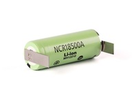 Panasonic NCR18500A - 2040mAh 3,6-3,7V s platňami Panasonic NCR18500A - 2040mAh 3,6-3,7V s platňami