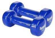 DUMBS NA FITNESS CVIČENIE SADA VINYLOVÝCH ZÁVAŽÍ 2x2 kg DUMBS NA FITNESS CVIČENIE SADA VINYLOVÝCH ZÁVAŽÍ 2x2 kg
