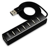 UNITEK USB Hub Unitek Y-2160 7xUSB 2.0 čierny UNITEK USB Hub Unitek Y-2160 7xUSB 2.0 čierny