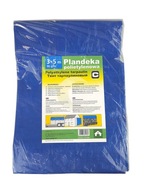 Plachta(y) modrá CA, 3 x 5 m, 90g/m2 Plachta(y) modrá CA, 3 x 5 m, 90g/m2