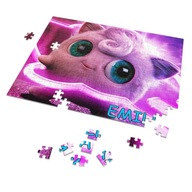 Puzzle + názov Jigglypuff Detective Pikachu A4 70 el Puzzle + názov Jigglypuff Detective Pikachu A4 70 el