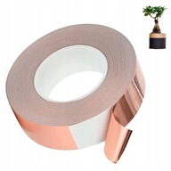 SAMOLEPIACA MEDENÁ PÁSKA NA SLIMÁKA 30MM×30M SAMOLEPIACA MEDENÁ PÁSKA NA SLIMÁKA 30MM×30M