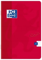Oxford notebook A5 32k kockovaný červený